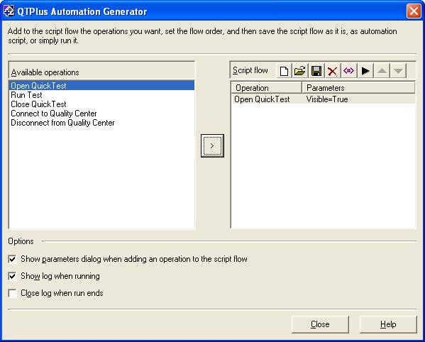 Automation Generator Utility in QTP.