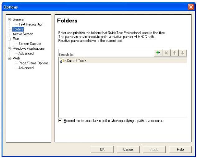 Tools-->Options and navigate to Folders tab